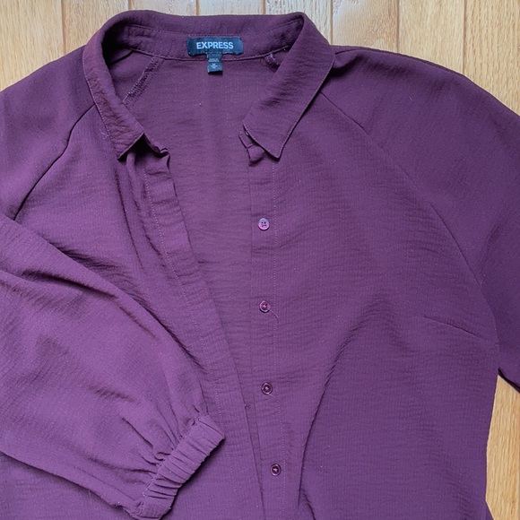 Express button down blouse - Picture 2 of 2